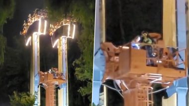 Canada: Passengers Get Stuck Upside Down as Lumberjack Ride Malfunctions at Wonderland Amusement Park, Scary Video Surfaces